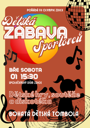 Zábava sportovců - dětská část
