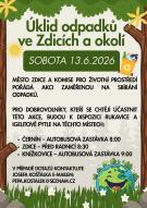 Úklid odpadků ve Zdicích a okolí