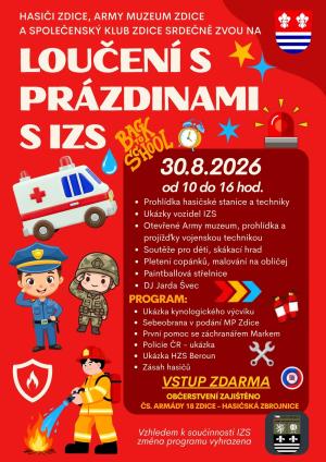 Loučení s prázdninami s IZS