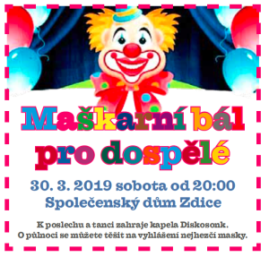 Maškarní bál pro dospělé 1