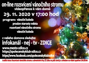 Rozsvícení vánočního stromu